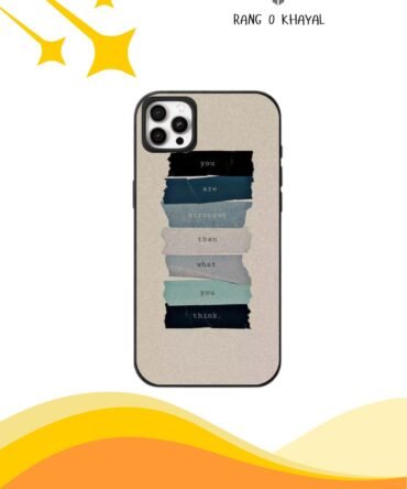 You Are Stronger-Luxury Glossy Finish Metal Case | All Models