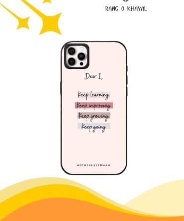 Keep Growing-Luxury Glossy Finish Metal Case | All Models