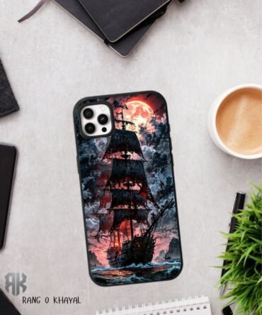 Pirate Ship-Luxury Glossy Finish Metal Case | All Models