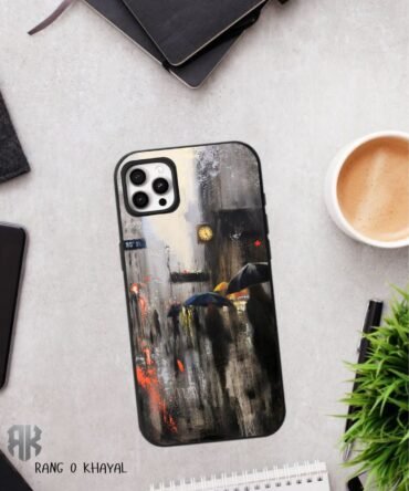 Rain Art-Luxury Glossy Finish Metal Case | All Models