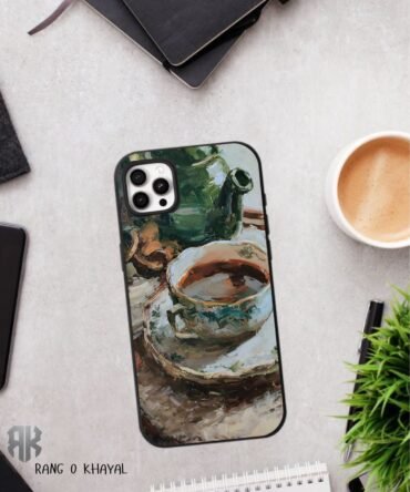 Tea Art-Luxury Glossy Finish Metal Case | All Models